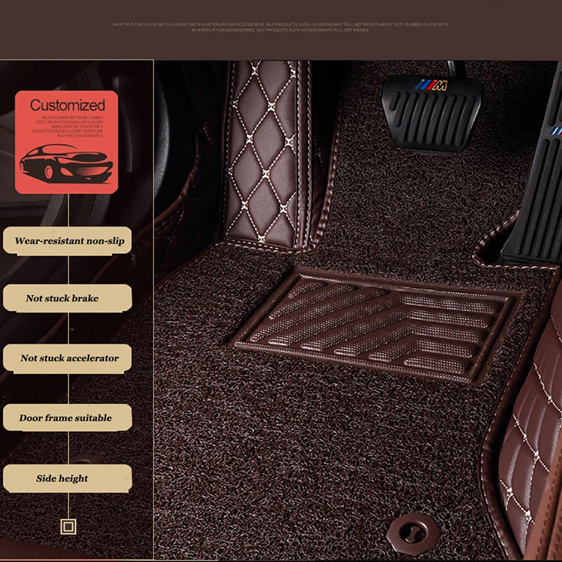 Carpeted Luxury Car Mats